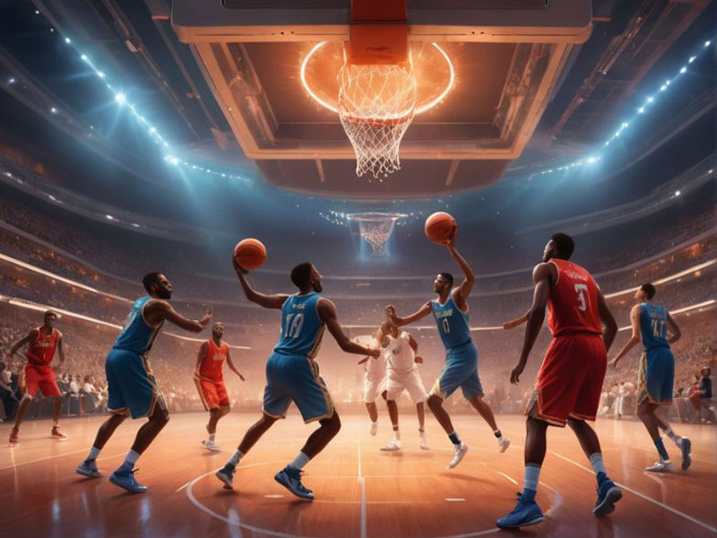 左手突破+神准三分！这位湖蜜小姐姐的球技相当可以啊！